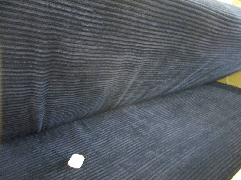 lot 134 image: Blue Sofa (Cushion Top only) -possi...