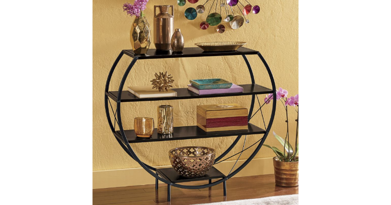 lot 39 image: 4-Tier Curved Shelf open box Retail...