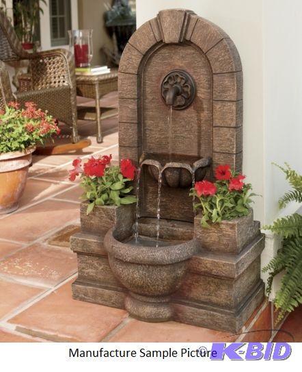 lot 62 image: Planter Fountain -  21 w x 33 h x...