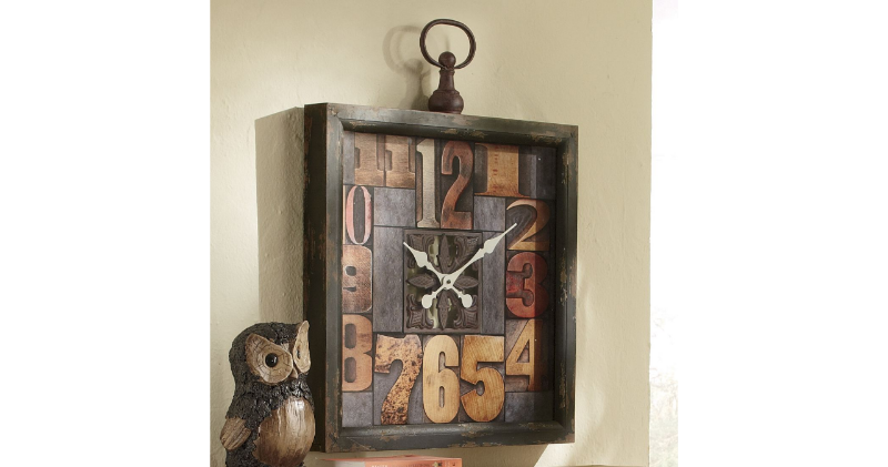 lot 15 image: Color by Number Wall Clock open box...