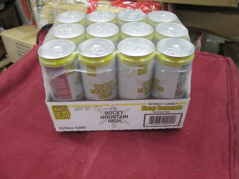 lot 164 image: Lot of 4 12 packs of 12 oz each Ro...