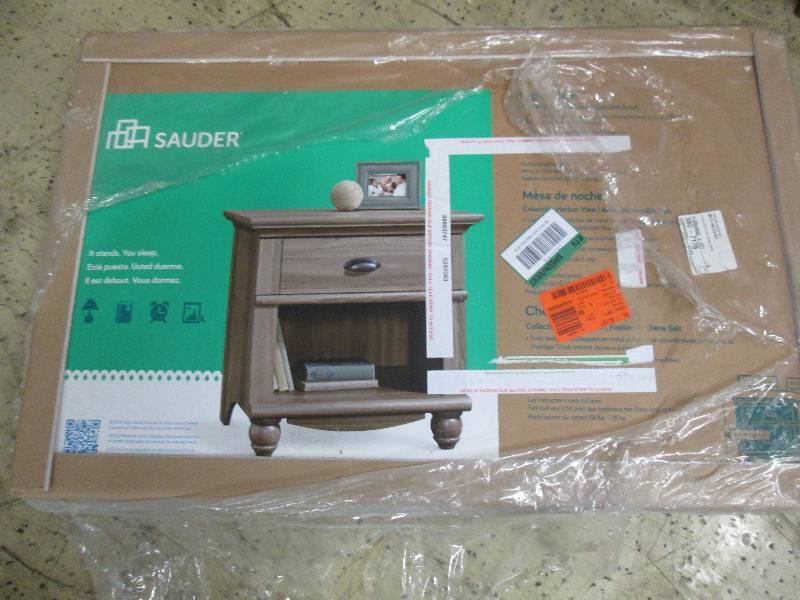 lot 232 image: Sauder Harbor View 1-Drawer Salt Oa...