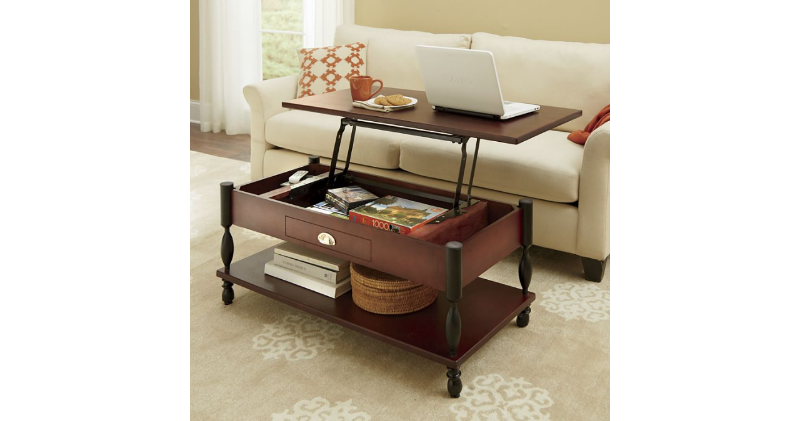 lot 143 image: Ellington Lift-Top Coffee Table  op...