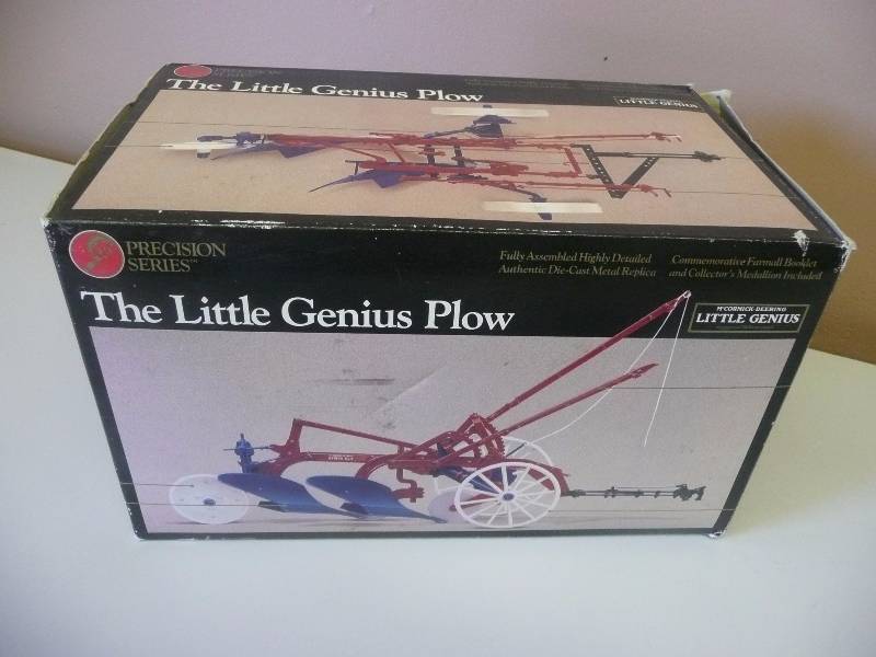 lot 69 image: Precision Series McCormick-Deering The Little Genius Plow - Authentic Die-Cast Metal Replica - New In Box - See Pictures