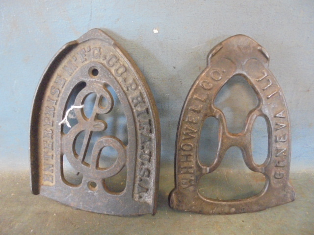 lot 88 image: Antique Cast Iron Trivets