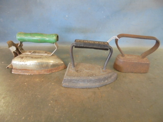 lot 97 image: Antique Clothes Irons