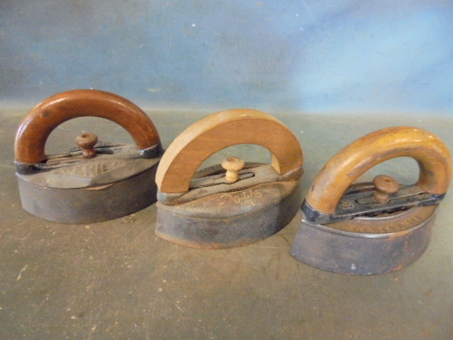 lot 111 image: Antique Clothes Irons