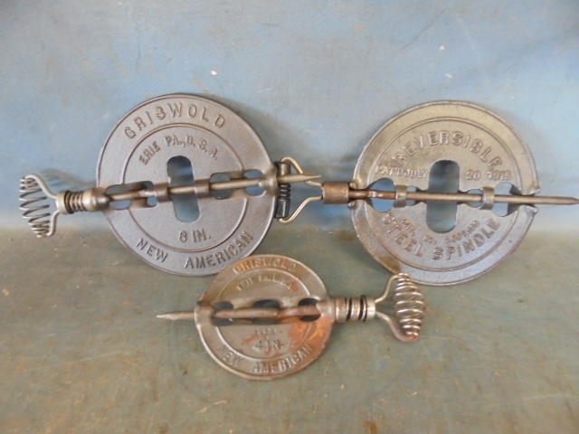 lot 143 image: Griswold Stove Dampers