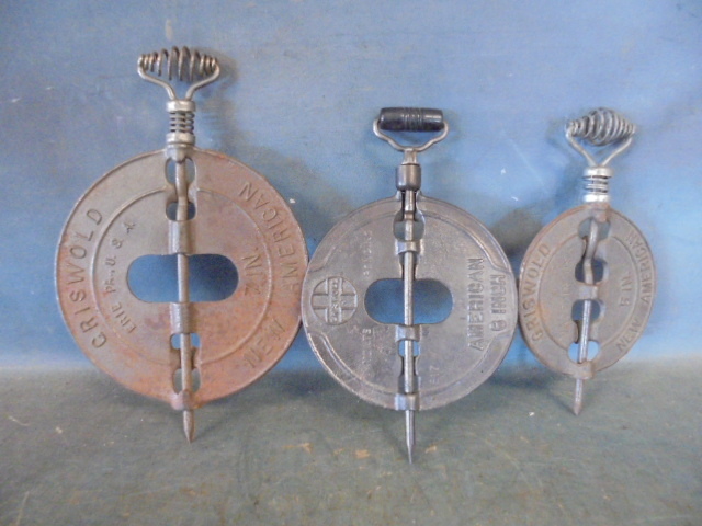 lot 157 image: Griswold Spindles