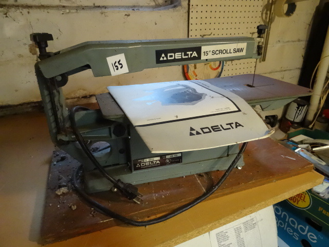 lot 155 image: DELTA 15 scroll saw. 40-150...