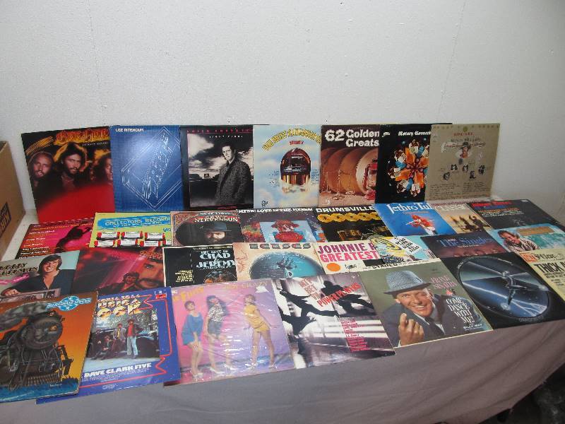 lot 38 image: Lot of Vintage Vinyl Records