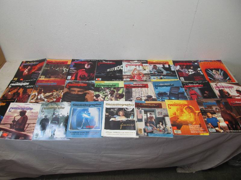 lot 50 image: Lot of Vintage Cinematography Magazines