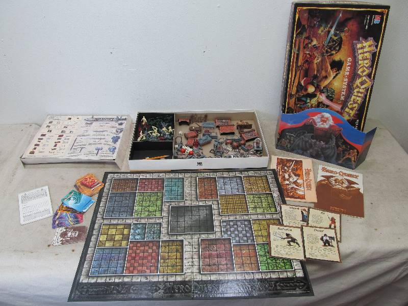 lot 57 image: HERO QUEST Board Game