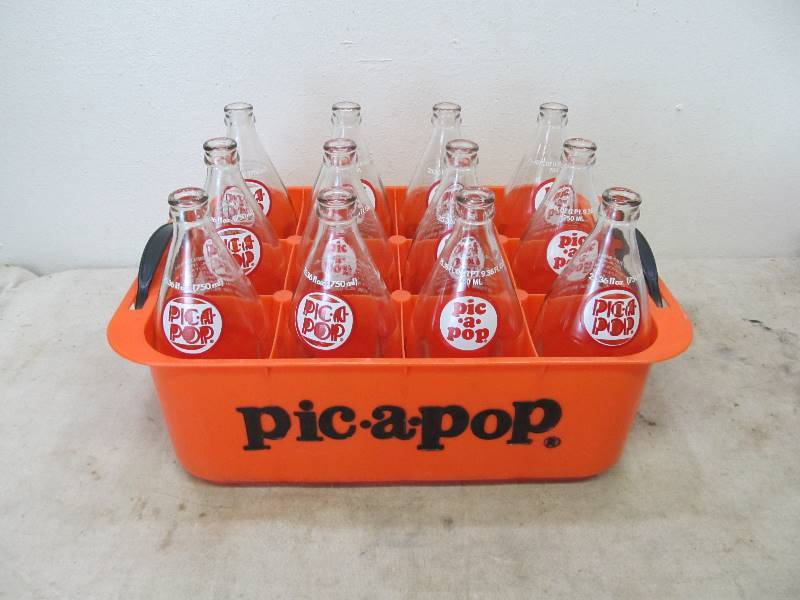 lot 65 image: Vintage PICK-A-POP Bottle wOriginal Case