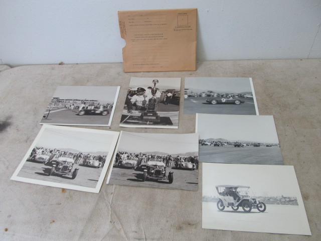 lot 5 image: RARE Vintage 1953 National Sports Car Race Photos  