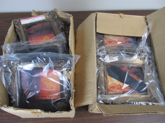 lot 223 image: 70 NEW Matching Picture Frames 