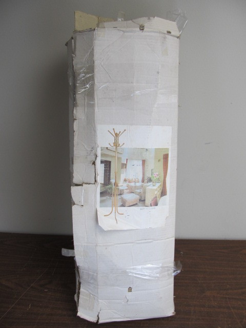 lot 236 image: PAIR (2) NEW Brass HatCoat Racks
