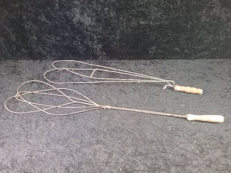 Lot - Antique Rug Beaters, 31 & 36