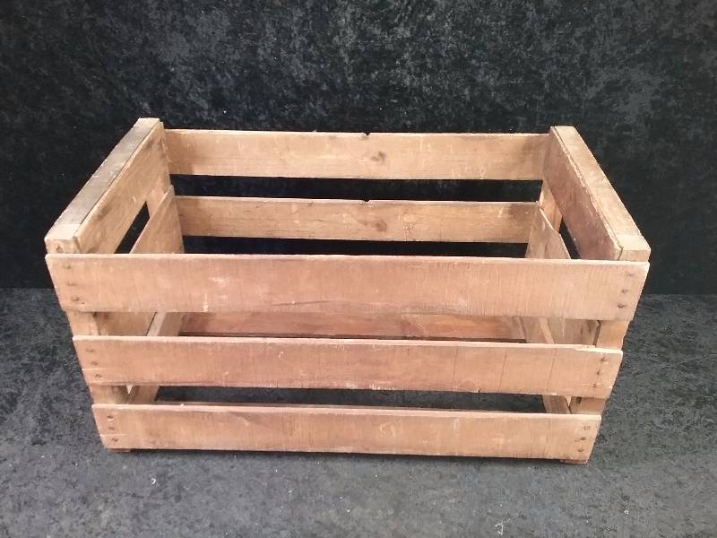 Wood Crate - KathyAnn Melons, 23x13x14