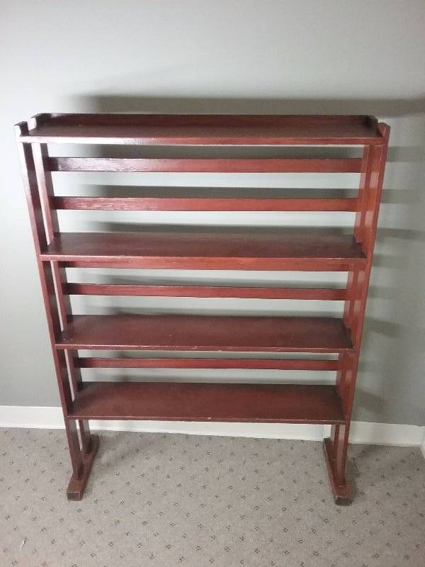 Wood Shelf Unit, 49x37x8