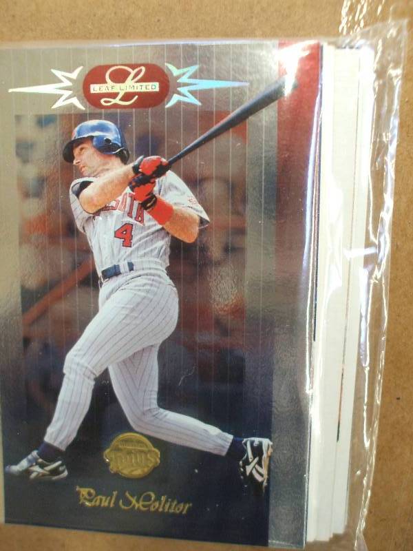PAUL MOLITOR SPORTS CARDS