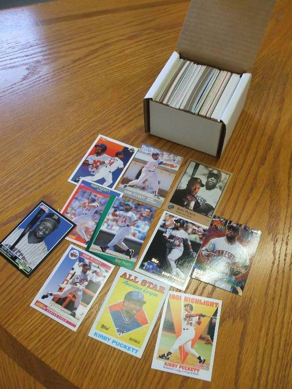 KIRBY PUCKETT CARDS