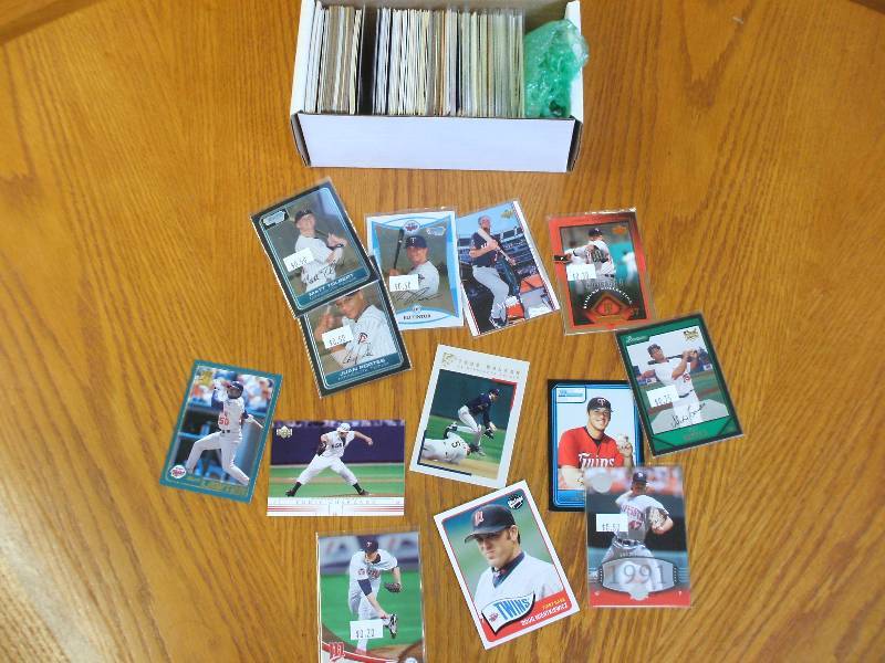 MINNESOTA TWINS SPORTS CARDS