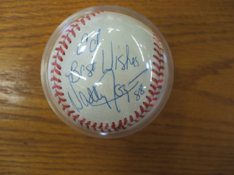 WALLY JOYNER AUTOGRAPHED BASEBALL