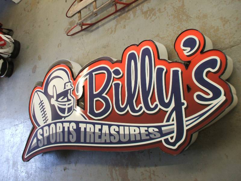 LIGHT UP SPORTS SIGN