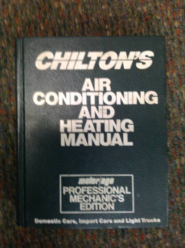 Chilton Air Condition and Heating Manual - 1991