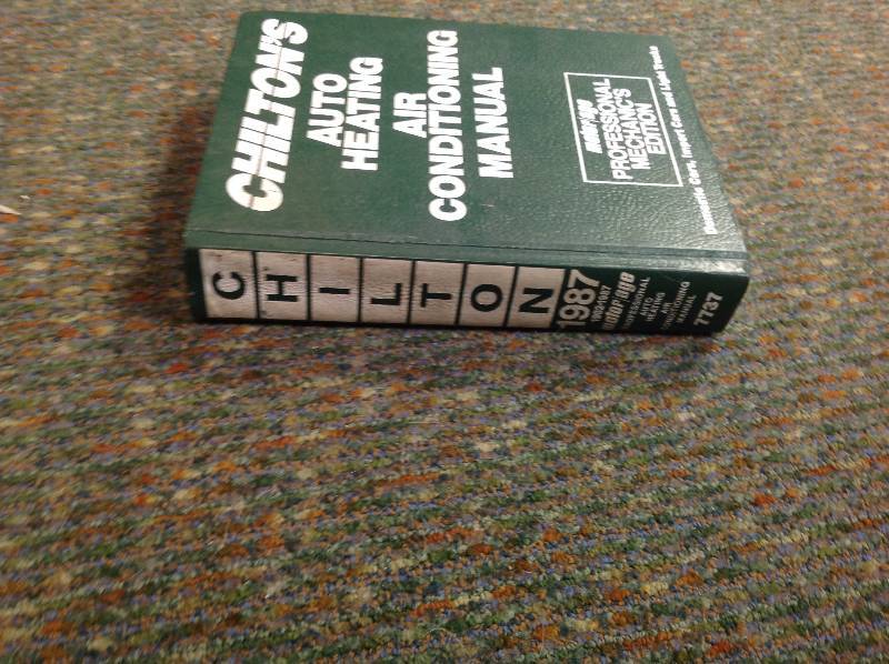 Chilton Air Condition and Heating Manual - 1987