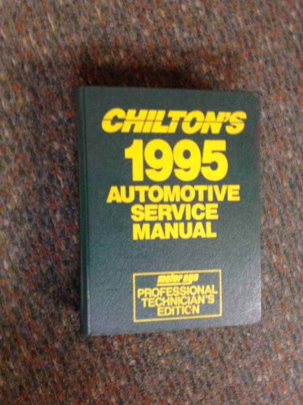 Chilton 1995 Automotive Service Manual - 1995