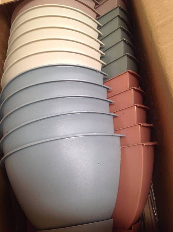 Half Moon Flower Pots
