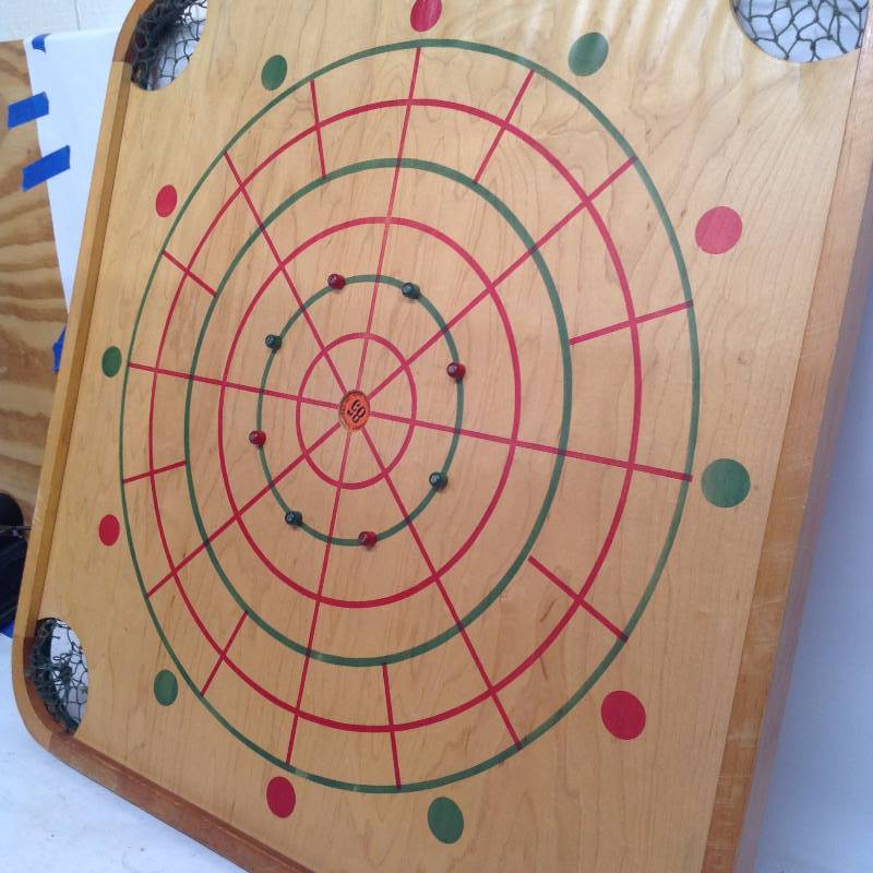 Vintage Wooden Board Games