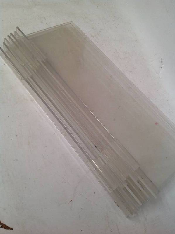 Plastic Display Shelving