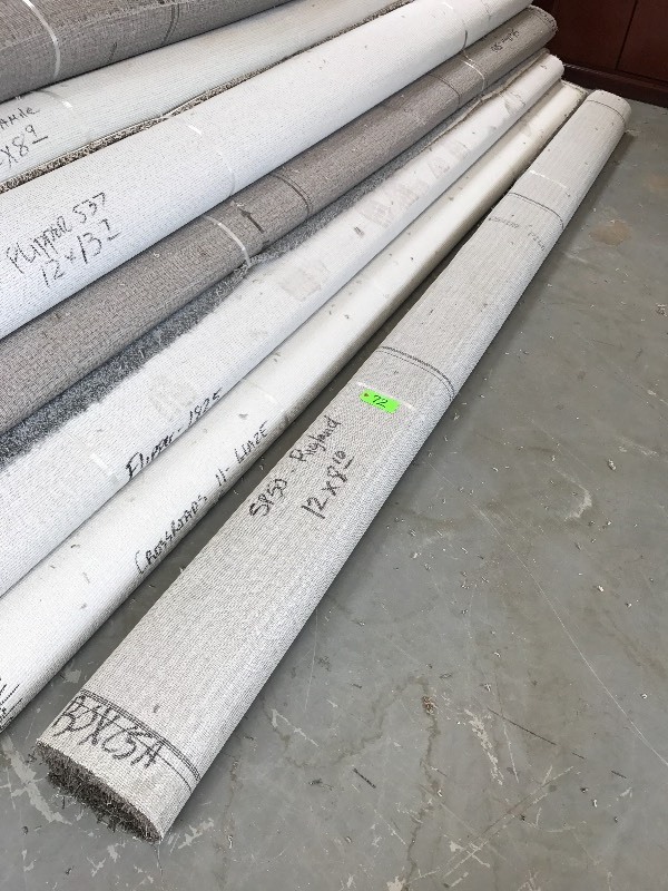 PARTIAL ROLL OF CARPET