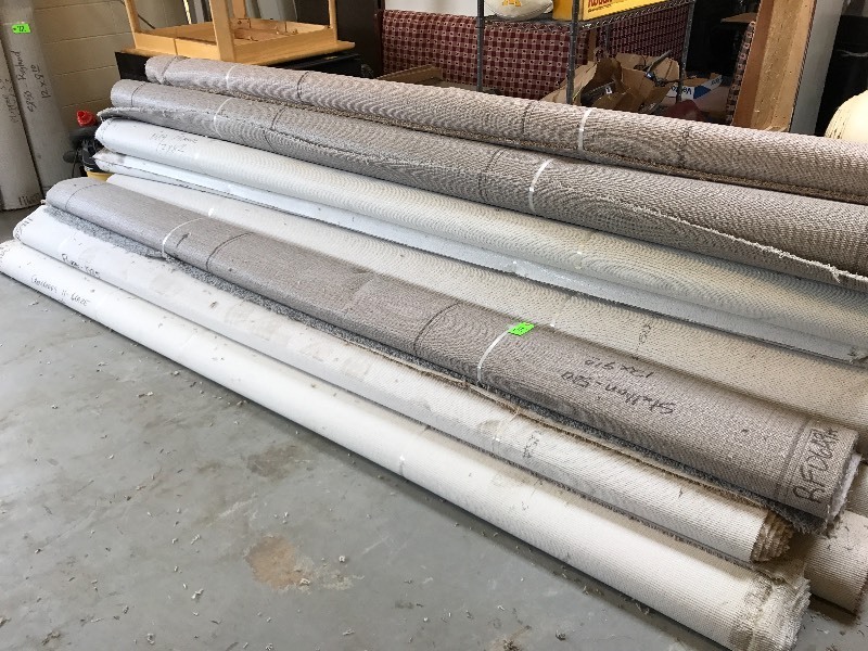 PARTIAL ROLL OF CARPET
