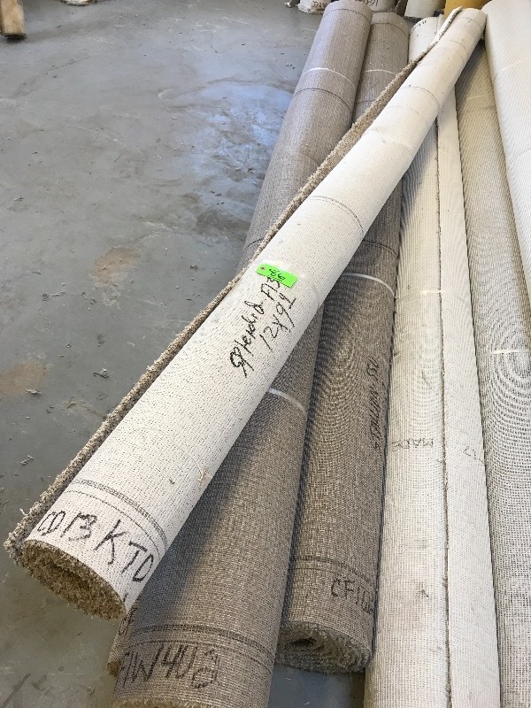 PARTIAL ROLL OF CARPET