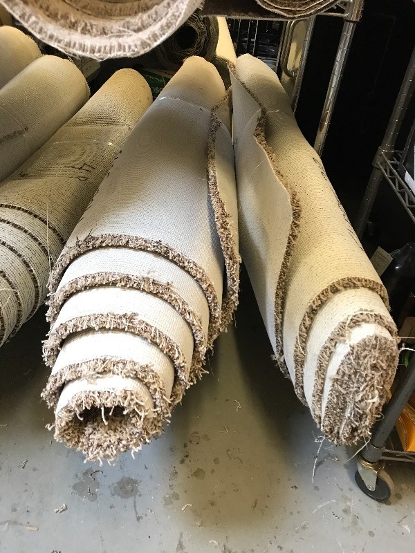 LOT OF CARPET REMNANTS
