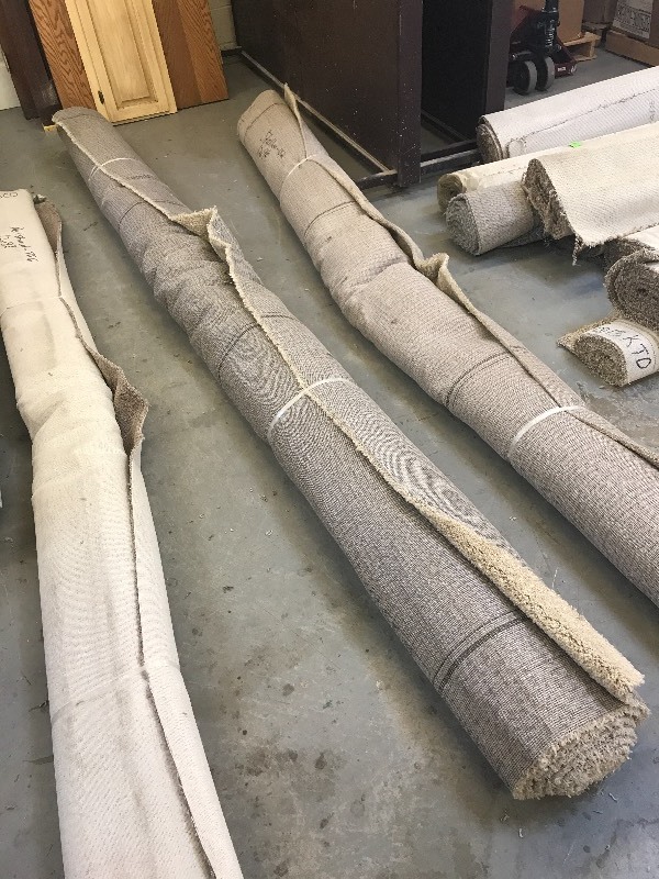 PARTIAL ROLL OF CARPET