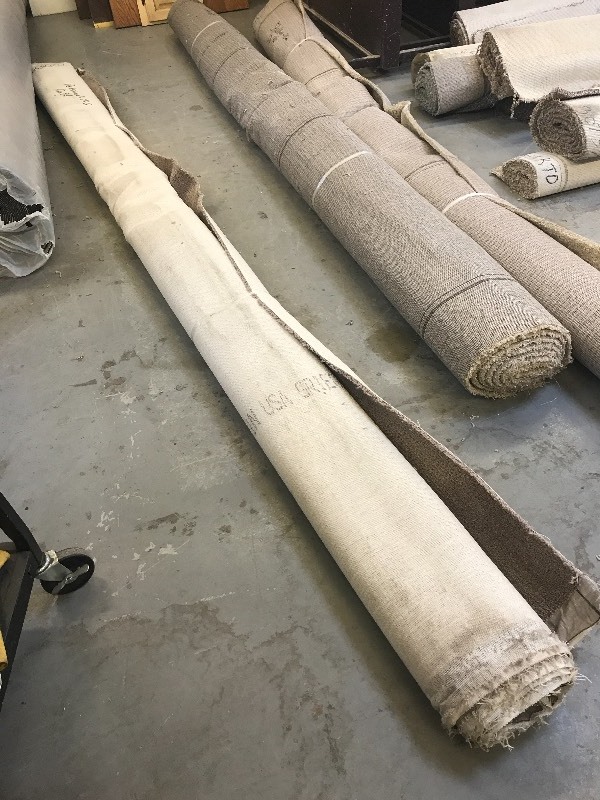 PARTIAL ROLL OF CARPET