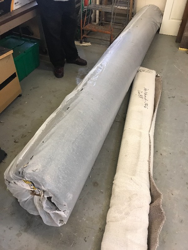 ROLL OF NEW CARPET