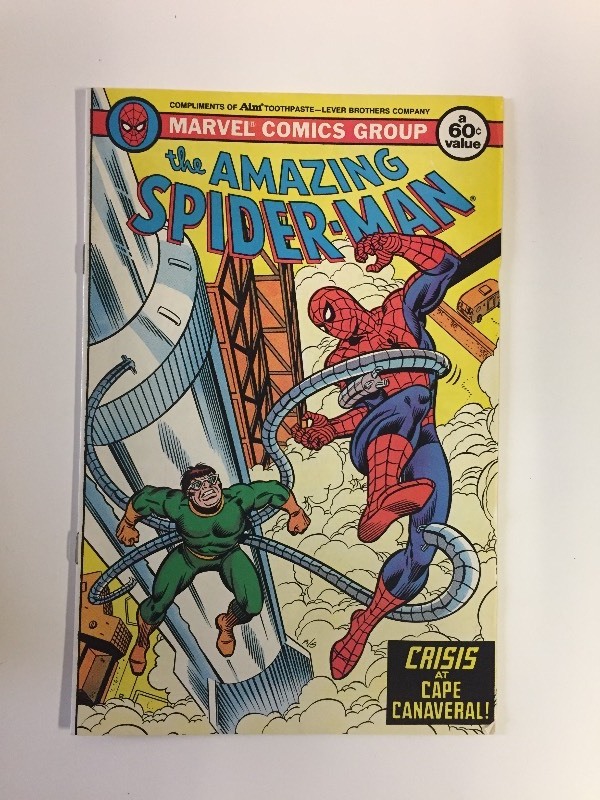 Marvel THE AMAZING SPIDER-MAN Compliments of AIM Toothpaste