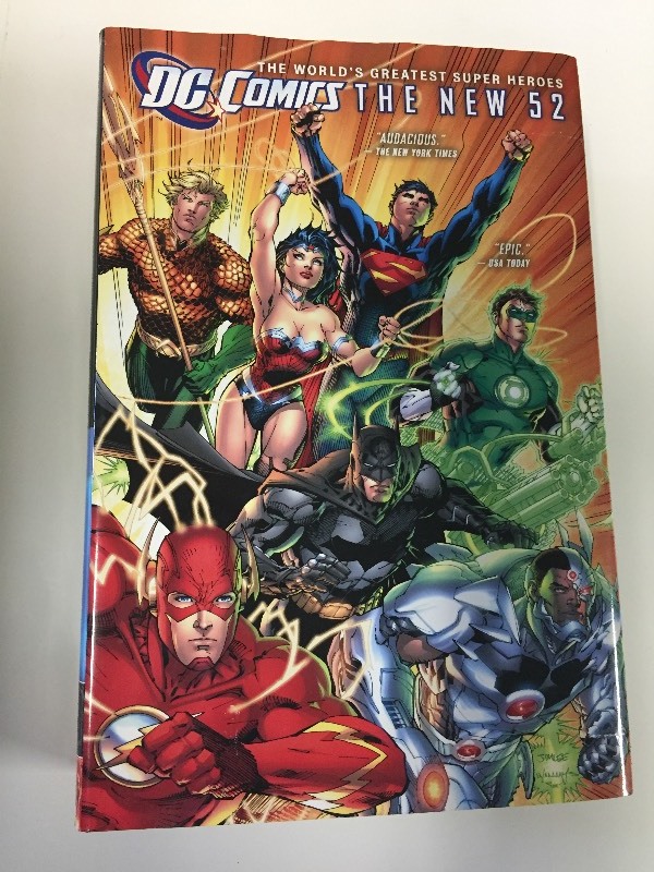 DC Comics The New 52 Worlds Greatest Super Heroes Hardcover Book
