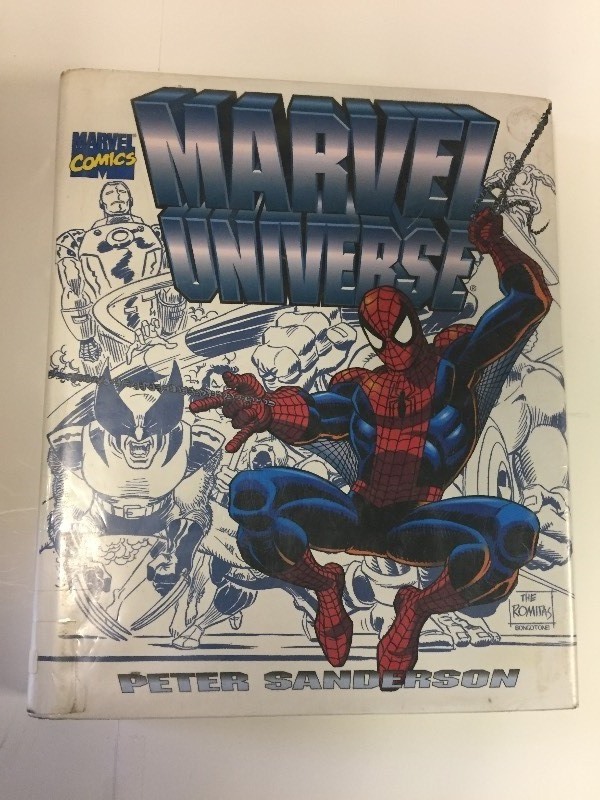 Marvel Comics MARVEL UNIVERSE Hardcover Book