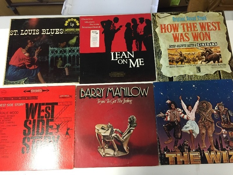 6 Vinyl Record Albums - Showtunes