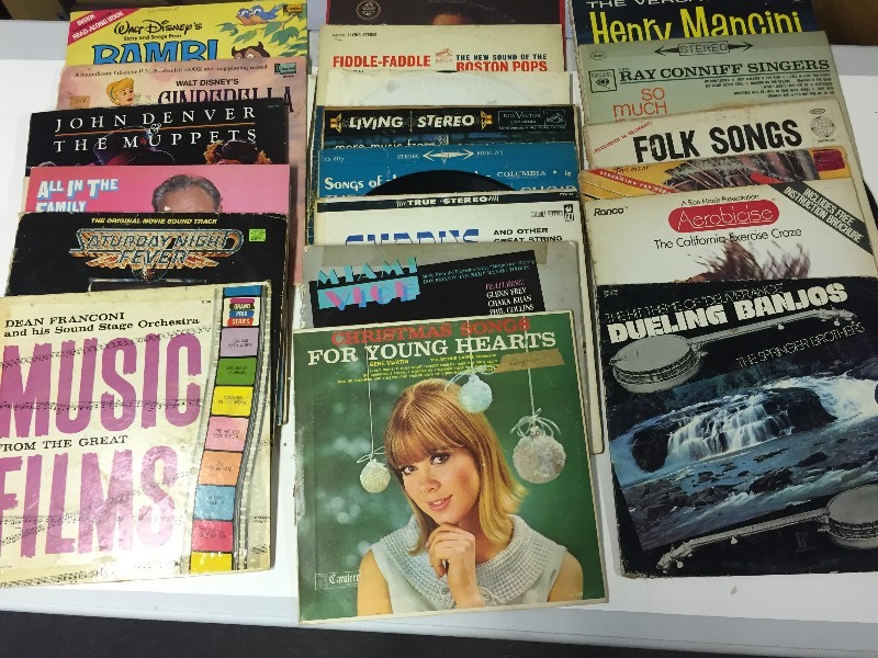 6 Vinyl Record Albums