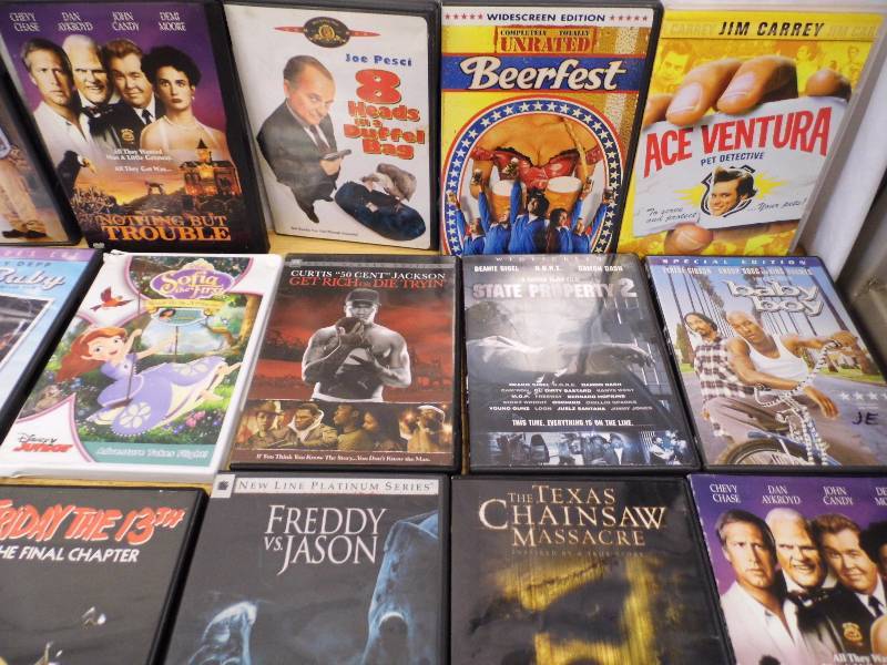 DVDs - Games - CDs