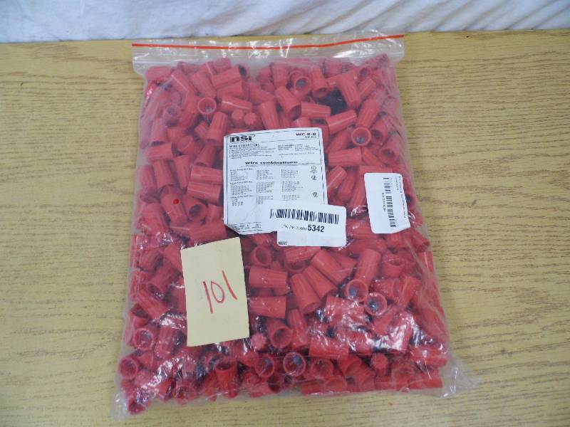 500 Piece Red Wire Nuts