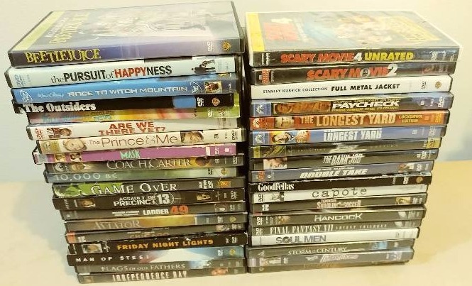 36 DVDs